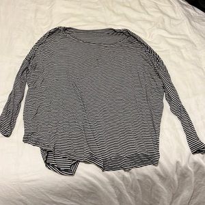 Oversized loft, striped sweater